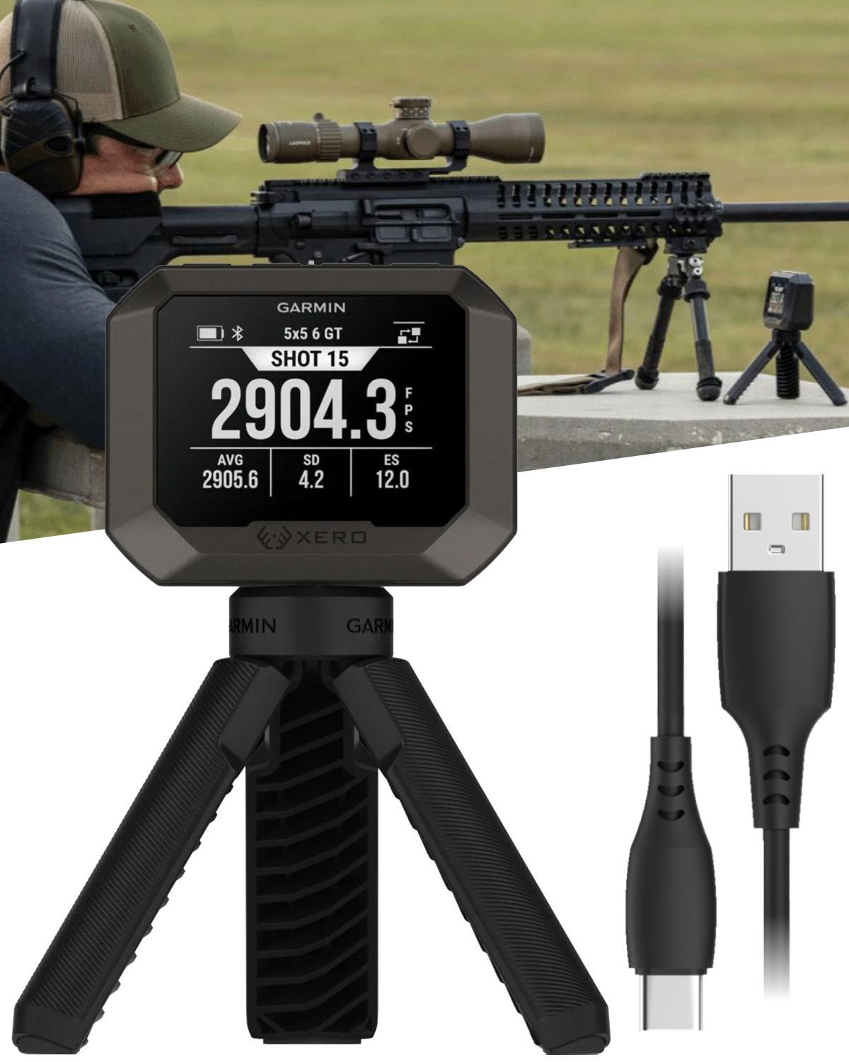 Garmin Xero C2 Compact Reliable Chronograph 010-03953-00