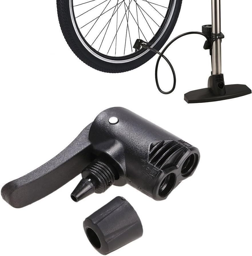 3 in 1 Replacement Dual Head Air Pump Adapter Valve for Bicycle Bike Cycle Tyre