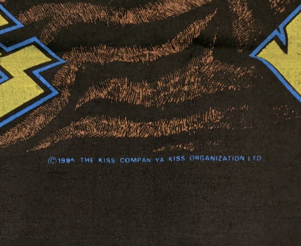 1985 40th Anniversary KISS ANIMALIZE Bandana !!!RARE!!!