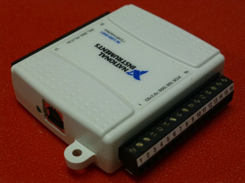 National Instruments NI USB-8451 I²C/SPI Interface Device