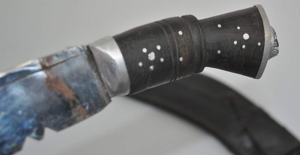 Decorated Indian Kukri Knife Khukuri & Sheath