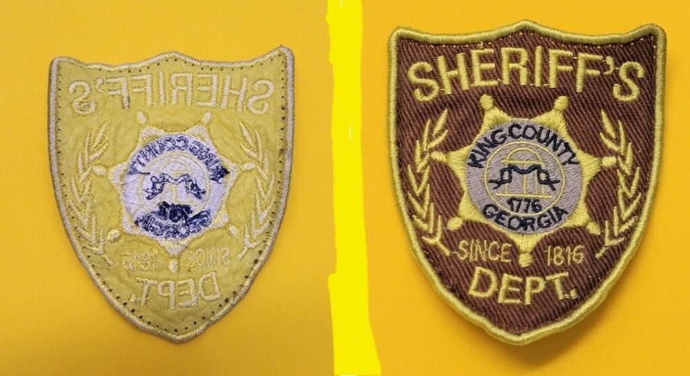 Vintage King County Georgia Sheriff's Dept patch Walking Dead EARLY