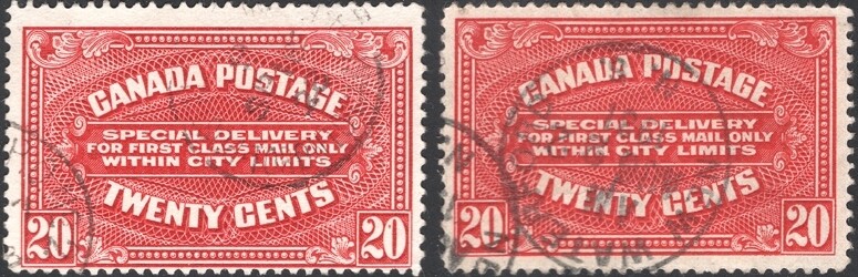 CANADA, 1922. Special Delivery E2 (2), Used
