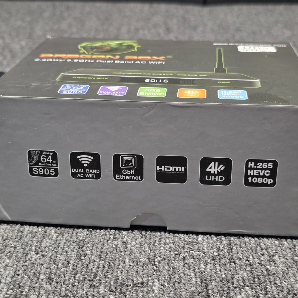 Dragon Box DB5 Streaming Device Quad Core Dual Wi-Fi Android 5.1 w/ Remote