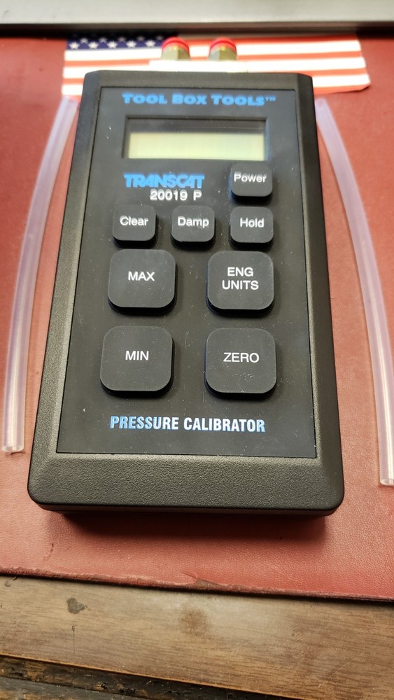 Transcat TOOL BOX TOOLS PRESSURE Calibrator 20019P ( G2-3A)