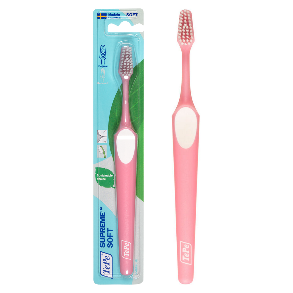 TEPE Supreme Soft Toothbrushes – Soft Bristle Toothbrush