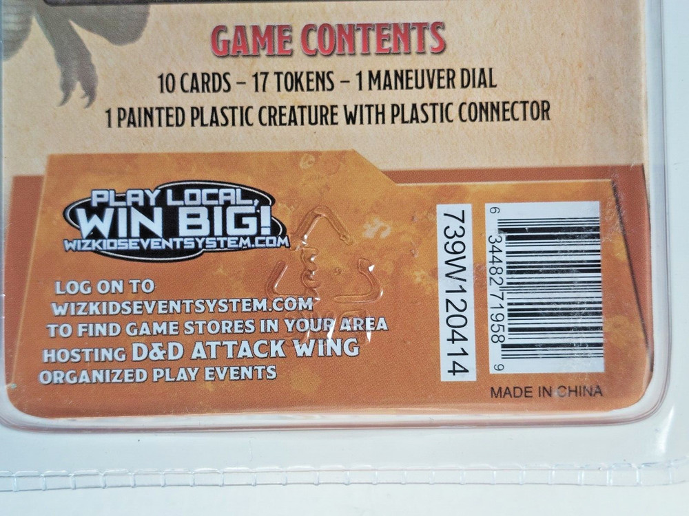 Dungeons & Dragons Attack Wing SHIELD DWARF FIGHTER Expansion Pack *NEW*