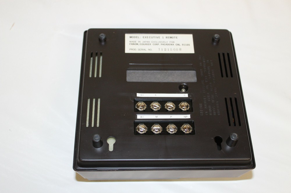 NOS NIB Fanon Courier Executive 1 Solid State Intercom Remote Station