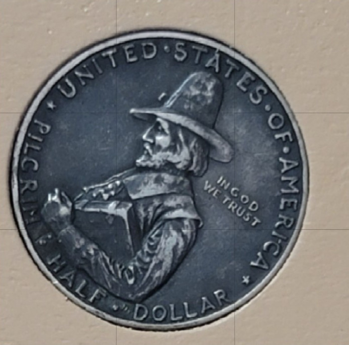 1620-1920 Pilgrim Commemorative Half Dollar