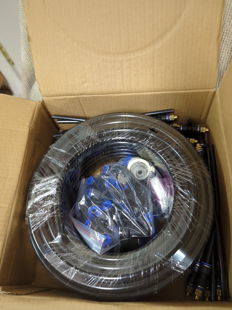 Update 82Ft Irrigation Copper Nozzle System, Automatic Irrigation System with...