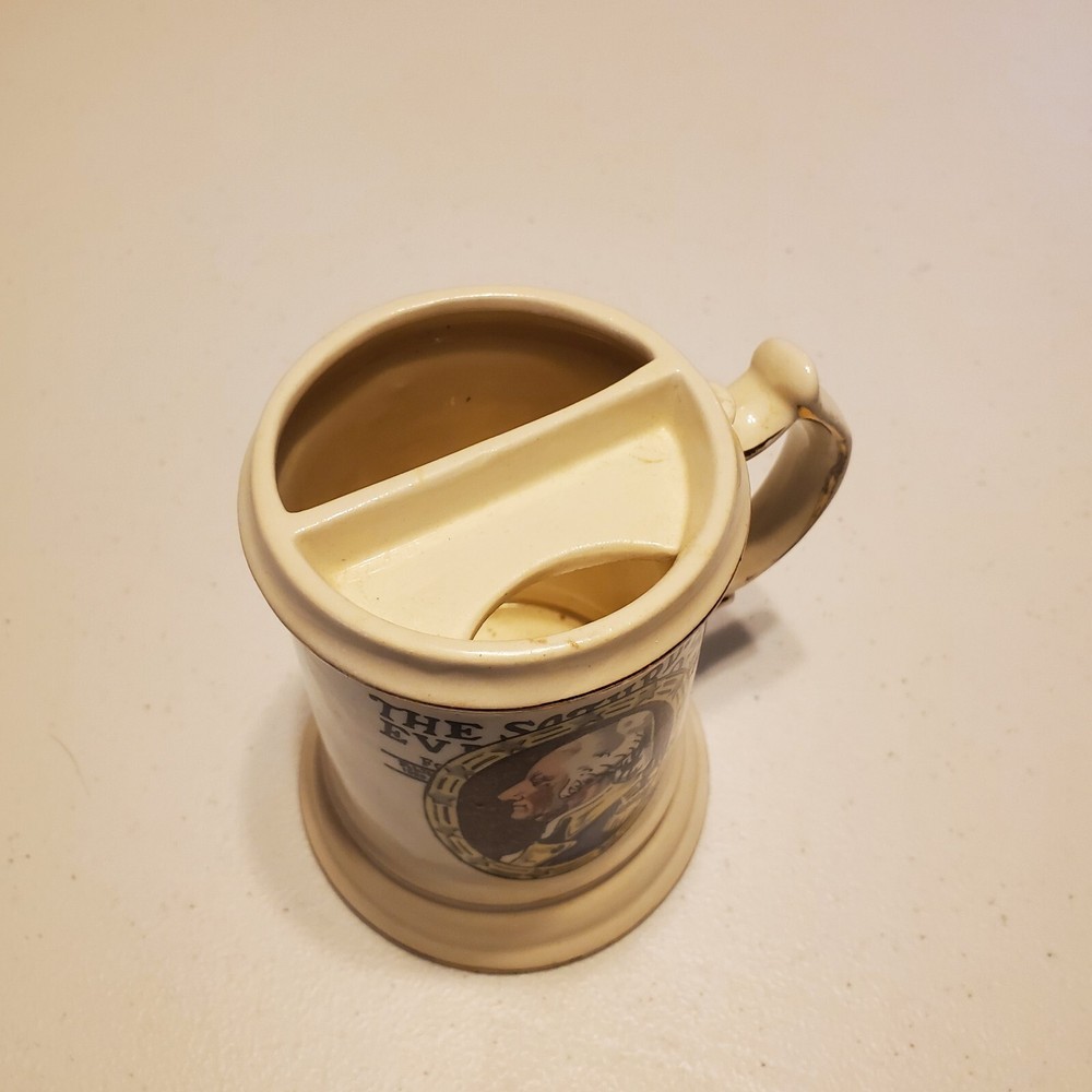 Mustache Cup George Washington Maker is Unknown