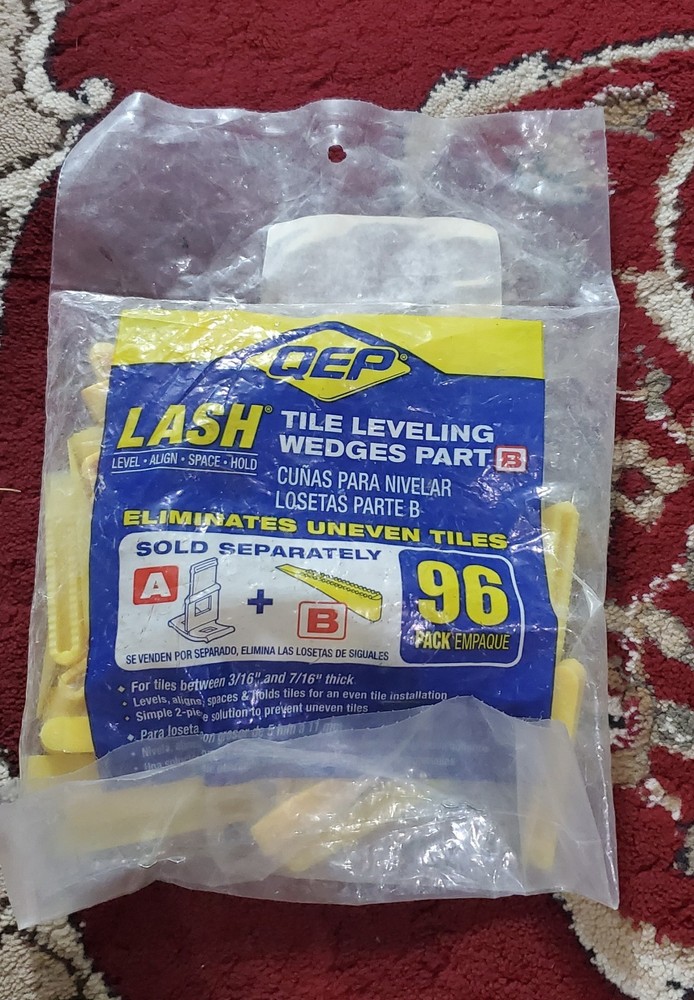 QEP Tile Leveling System Pack 96 Leveling Wedges