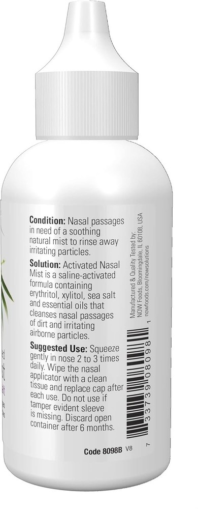 Solutions, Activated Nasal Mist, 2-Ounce