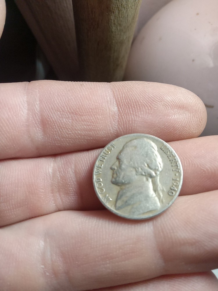 1940 D Jefferson Nickel Circulated