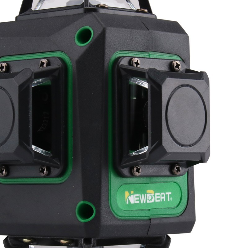 4D 16 Line Green Beam Laser Level Self-Leveling 360 Horizontal Vertical