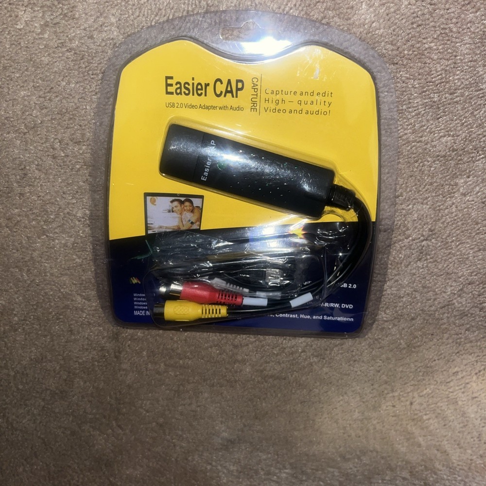 Easier CAP USB 2.0 Video Capture Adapter – New
