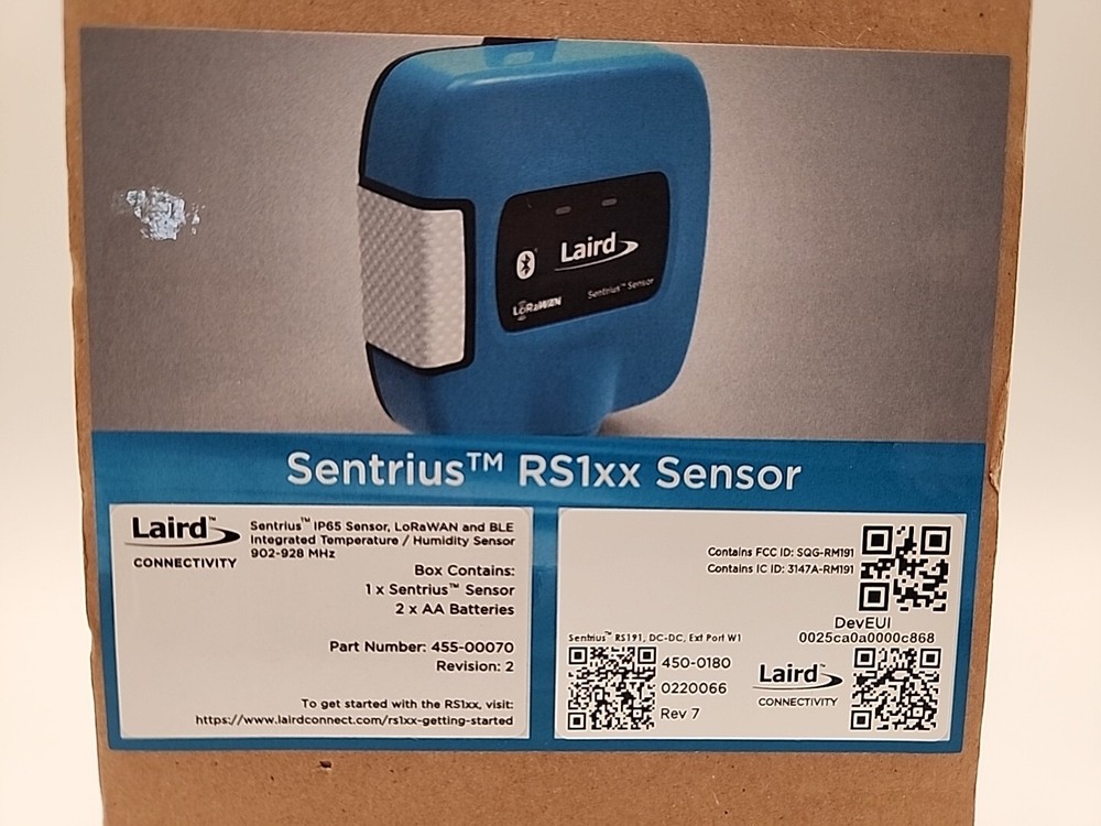 Laird Connectivity Sentrius RS1xx External Temperature Ip65 Humidity Sensor