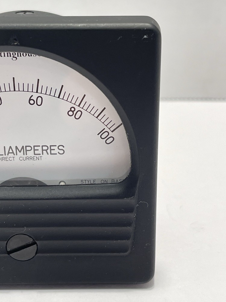 Simpson 0-100 Milliamperes Gauge