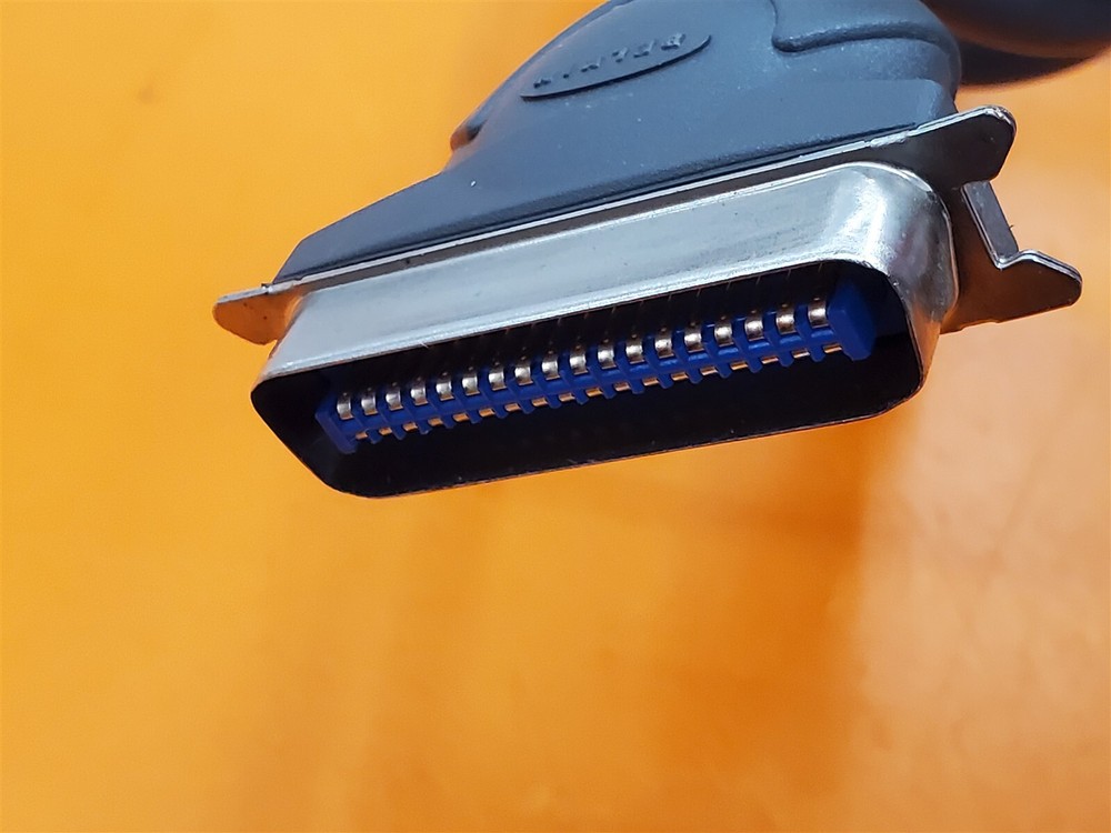 ⭐️⭐️⭐️⭐️⭐️ 6ft Gray Belkin Parallel Cable F2A032-06