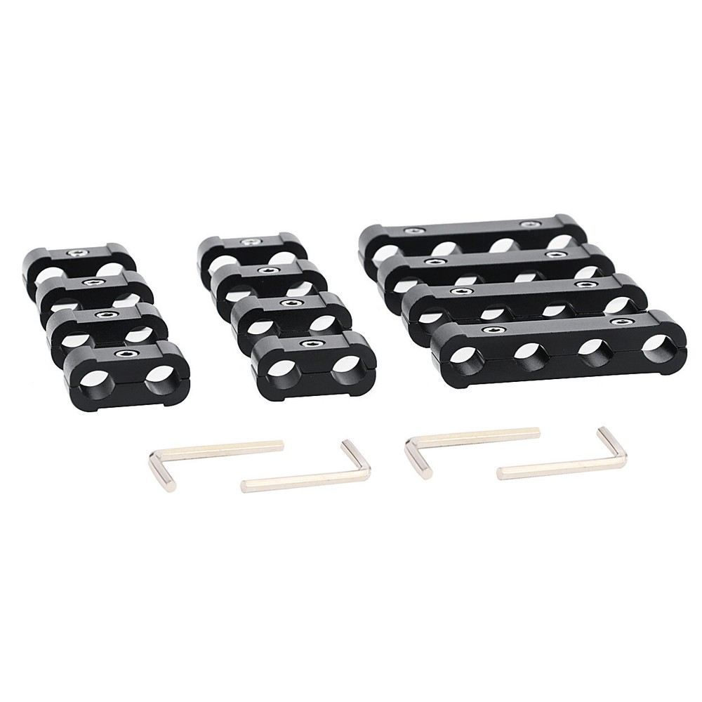 Spark Plug Wire Separator Spark Plug Wire Divider Fits For 8 9 10mm Black 12Pcs