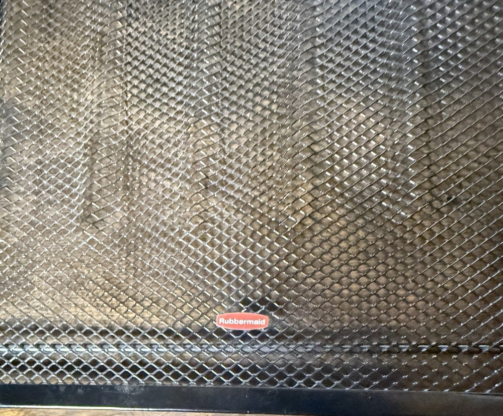 Wire Mesh Desktop Paper Tray - Black