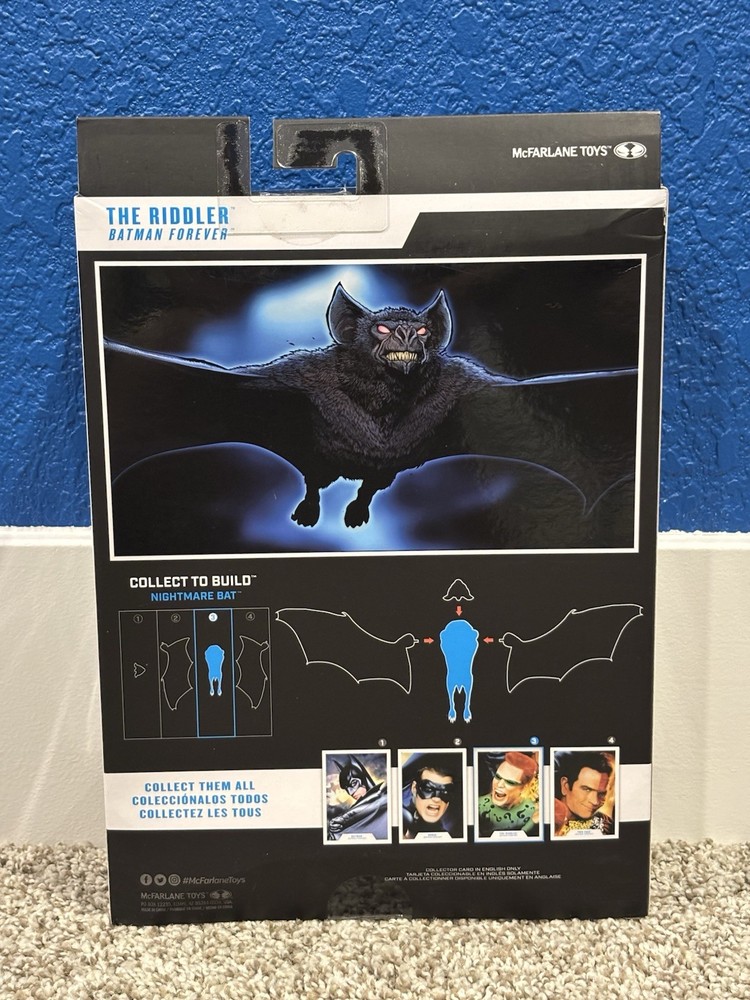 DC Multiverse Batman Forever Riddler Figure & Comic Bundle