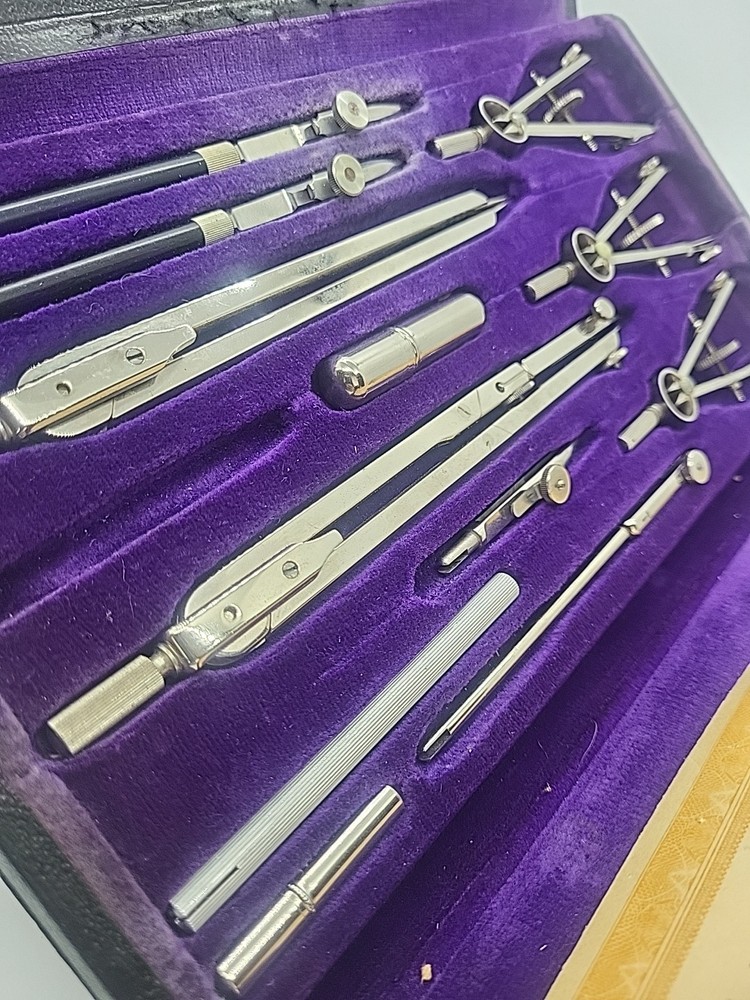 DIETZGEN Universal Prep Drafting Instruments Parts Only Missing Please Read