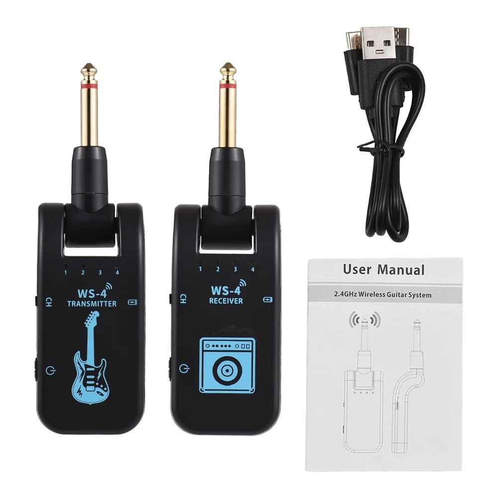 Wireless Guitar System Wireless Audio Electric Guitar Transmitter Receiver 131ft