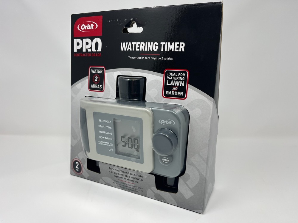 Orbit Irrigation 2 Port Digital Timer High Flow Timer Model 26622 BRAND NEW