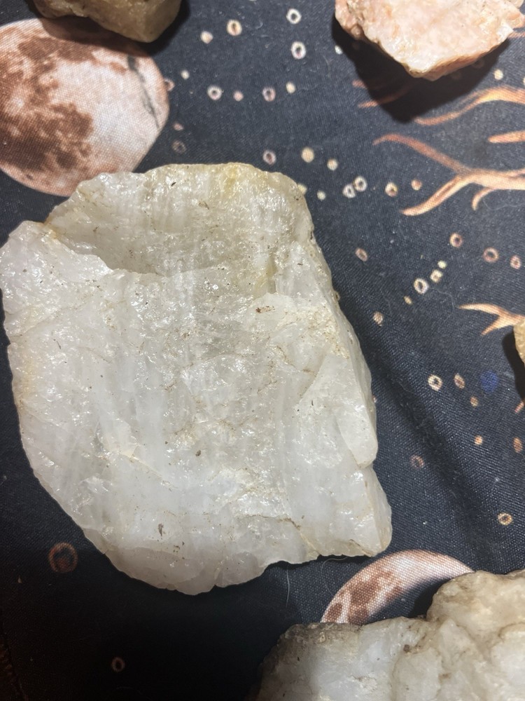Raw Milky, Quartz, Different Sizes, Some Cherry Quartz Gold Inclusions In Some