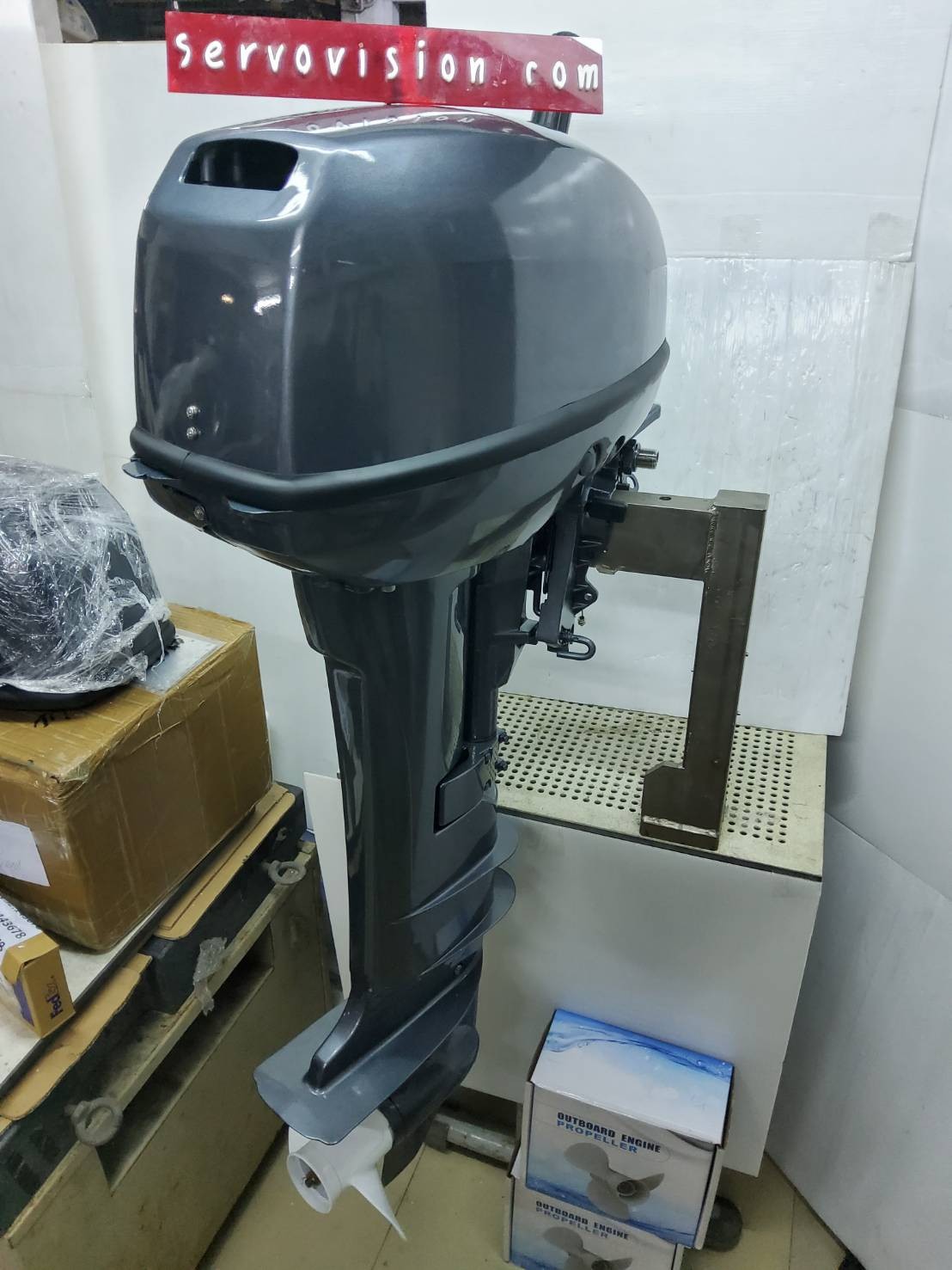 electric outboard 25-30HP Customized 48V,72V,96V TILLER, Option=RemoteC_by Fedex