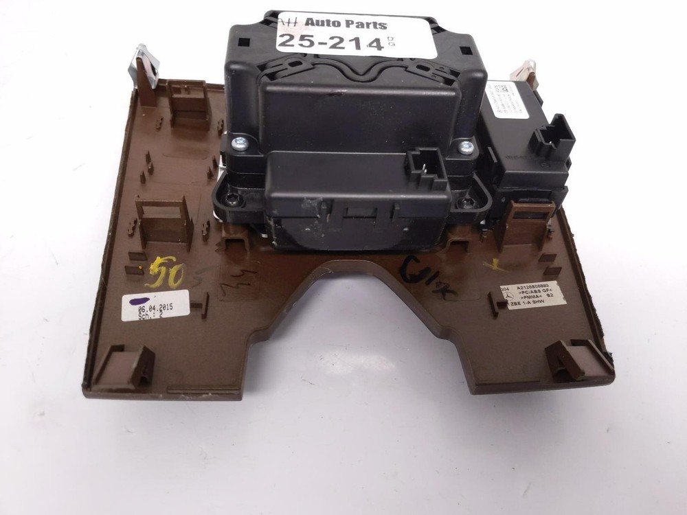 2007-2016 Mercedes-Benz E350 Audio Command Control Panel Switch Unit 2129009828