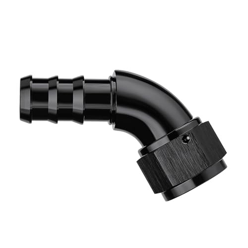 Push Lock Fitting One Piece Full Flow Hose End 12AN 60 Degree