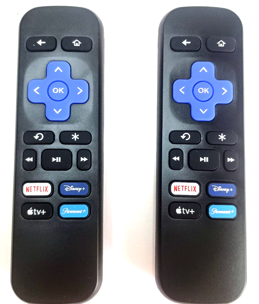 2Pack Universal Replacement Remote Control Compatible W Roku Express Box Player