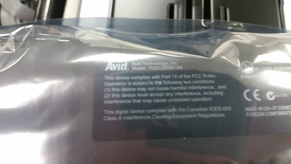 Avid Technologies Mojo SDI Portable Digital Nonlinear Accelerator 7010-20000-01