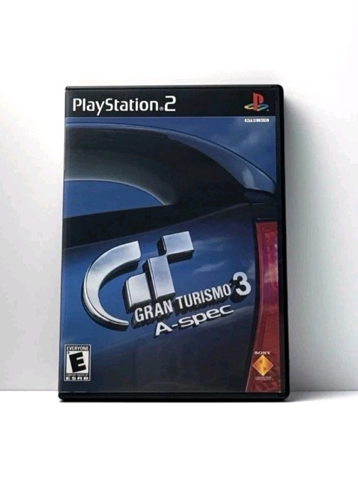 Gran Turismo 3 A-Spec PS2 (Sony PlayStation 2 Authentic Replacement Case Only