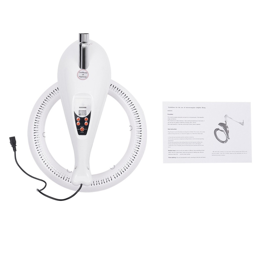 360° Orbiting Hair Treatment Machine with Adjustable Arm & Timer