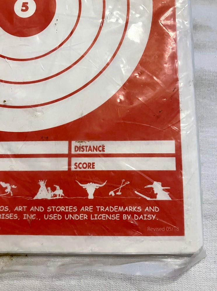 NWT Daisy RED RYDER SHOOTING GALLERY TARGETS 25 Assorted