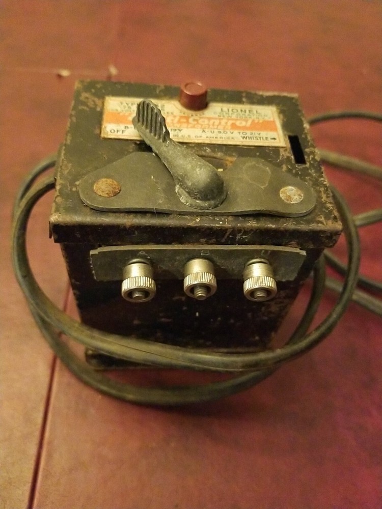 Lionel Type 1042 Multi Control Transformer 75 Watts. Untested