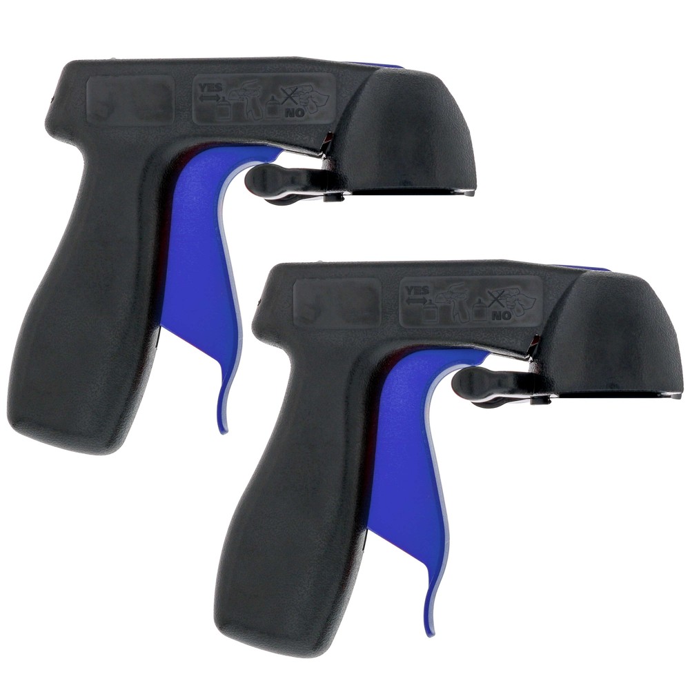 Master Airbrush Instant Aerosol Trigger Handle 2 Pack - Attach to Convert Spray