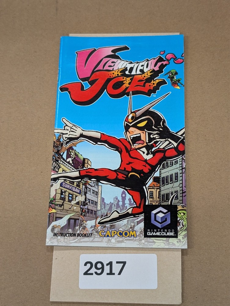Viewtiful Joe - Gamecube - Manual Only **NO GAME!