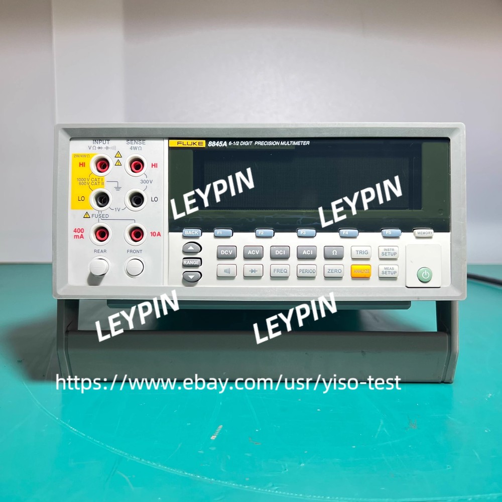 Fluke 8845A 6-1/2 Digit Precision Multimeter/6*yiso