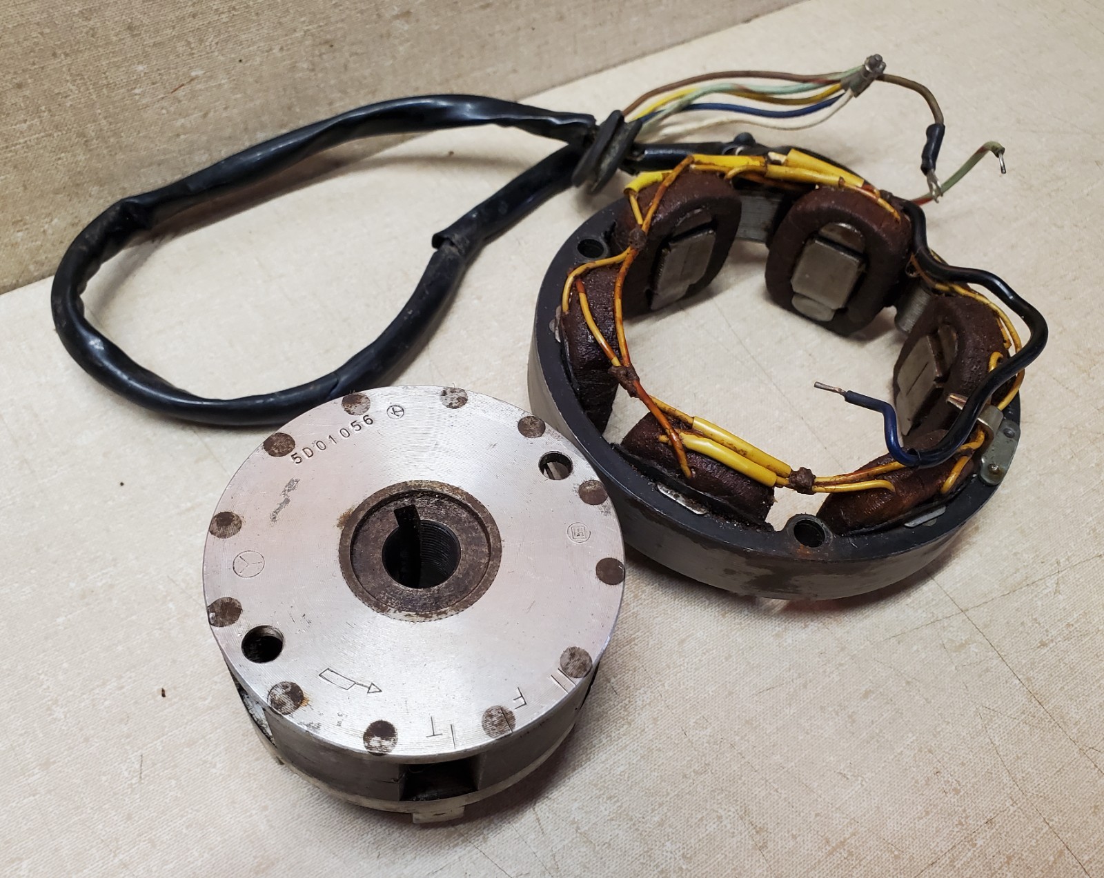 HONDA 31100-003-004 ALTERNATOR STATOR FLYWHEEL ROTOR 1963 CA102 C102 SUPER CUB