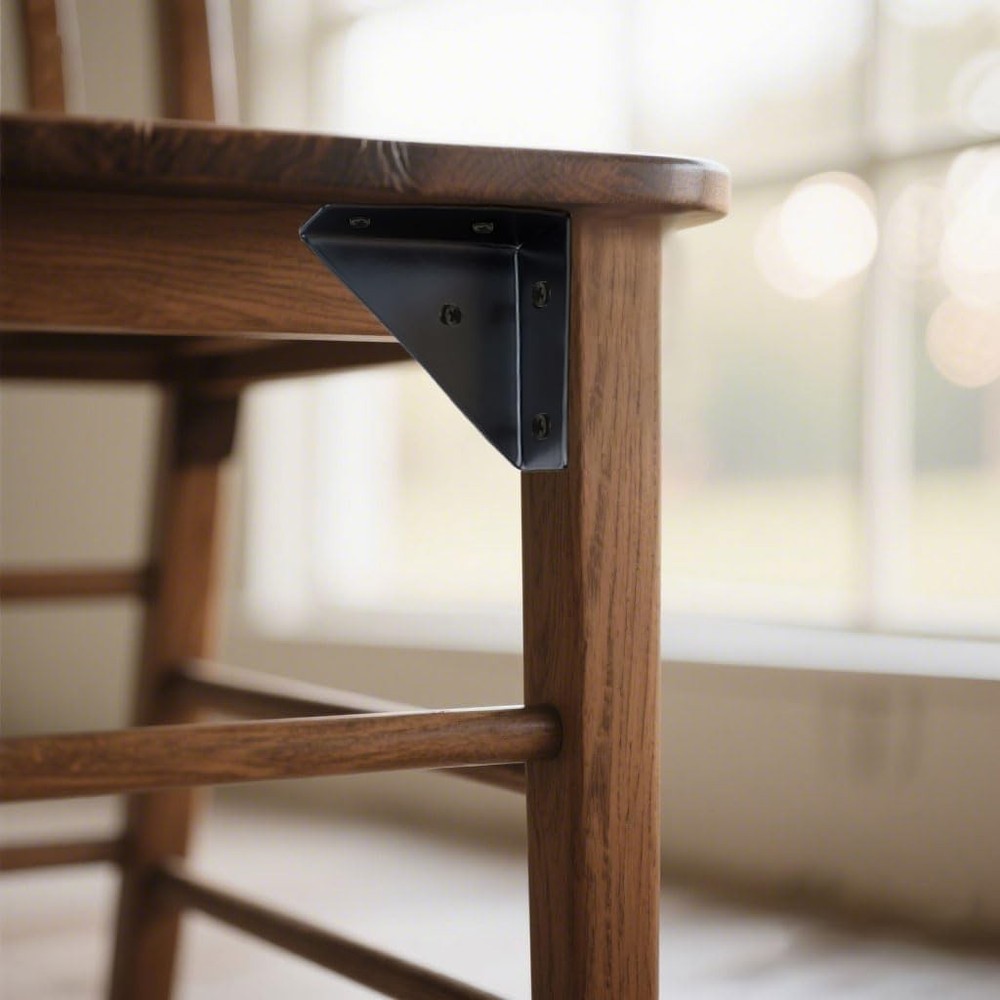 10 Pack Triangle Corner Braces Bracket 2.55'' - Metal Angle Shelf Connector B...