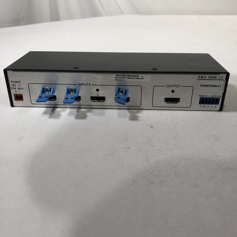 Extron SW4 HD 4K HDMI Switcher