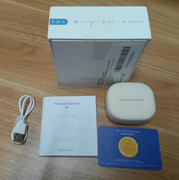 M9 Language Translator earbuds