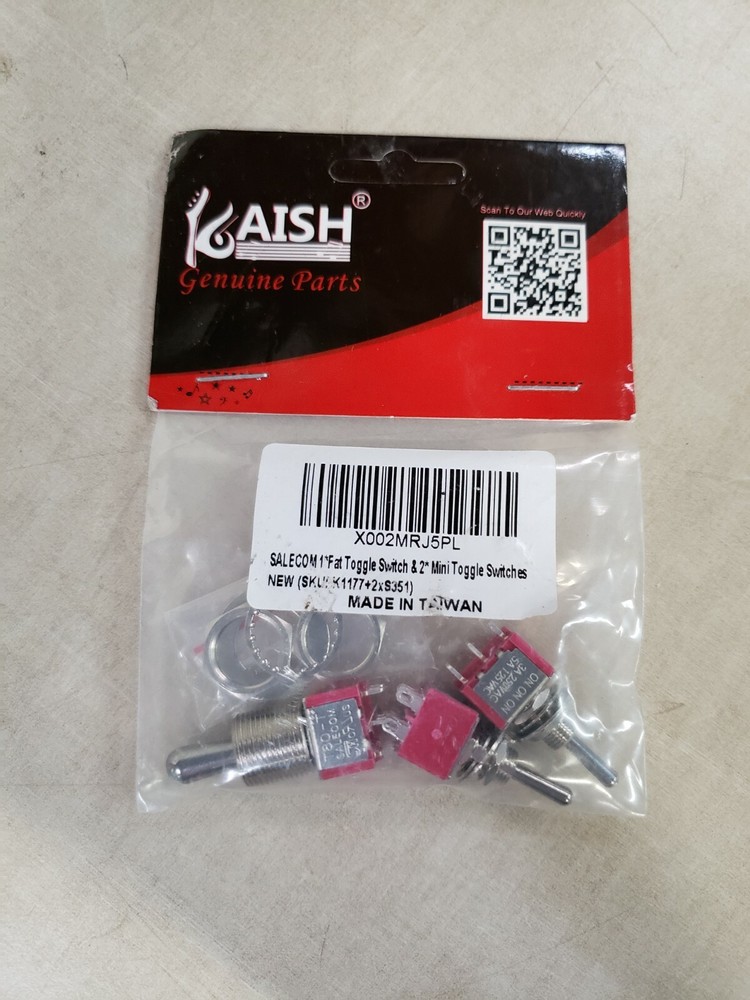 SALECOM  Fat Toggle Switch and Two Mini Toggle Switches