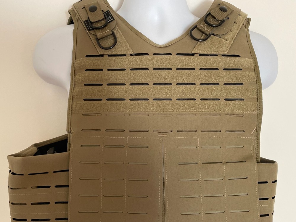 PROTECH Tactical Plate Rack Carrier AWS VCS 10X12 X-Large Tan Webless