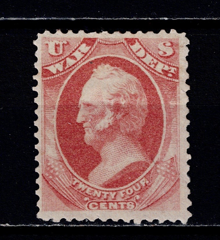 US   Sc# O91   MH   1873   Cat Val $85