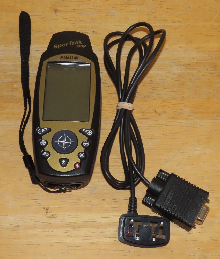 Magellan Sportrak Map GPS w/Serial Cable NO Backlight